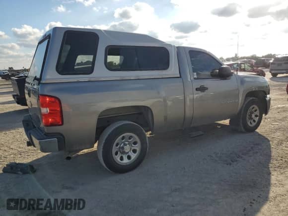 2009 Chevrolet Silverado 1500 Work Truck with VIN 1GCEC14C29Z161868, listed as a Copart auction lot 43177155 with 86,143 mi miles and Salvage title. Bid and sale history available at DreamBid. Image 3.