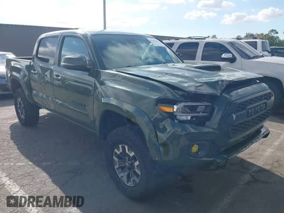2021 Toyota Tacoma SR5 с VIN 3TMAZ5CN3MM158348, выставлен на аукционе IAAI как лот 43386958 с пробегом 42 418 миль миль и . История ставок и продаж доступна на DreamBid. Изображение 1.