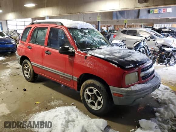 2002 Chevrolet Tracker с VIN 2CNBJ13C626954615, выставлен на аукционе Copart как лот 88524715 с пробегом 196 310 миль миль и Списание • Salvage title. История ставок и продаж доступна на DreamBid. Изображение 4.