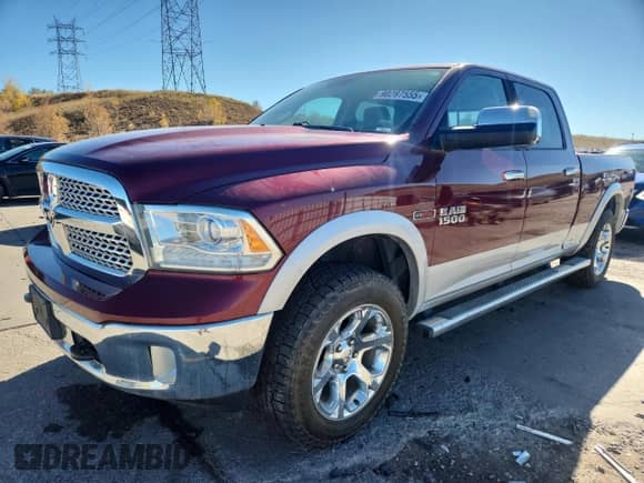 2016 Ram 1500 Laramie с VIN 1C6RR7VM1GS419255, выставлен на аукционе Copart как лот 90287555 с пробегом 121 615 миль миль и Чистый • Clean title. История ставок и продаж доступна на DreamBid. Изображение 1.