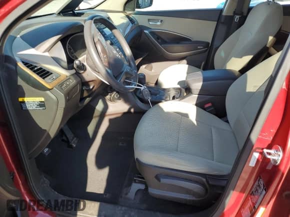 2016 Hyundai Santa Fe with VIN 5XYZT3LB6GG310851, listed as a Copart auction lot 85375765 with 127,232 mi miles and Salvage title. Bid and sale history available at DreamBid. Image 7.