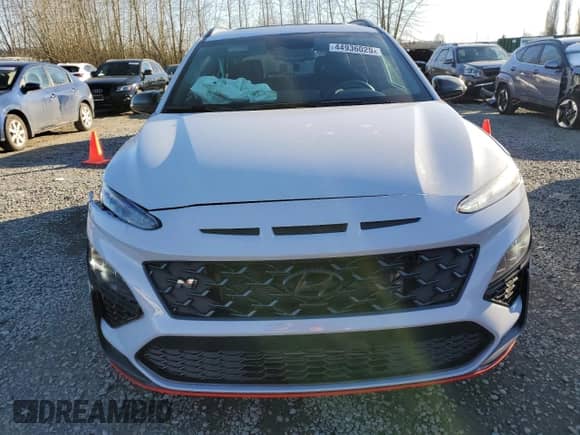 2023 Hyundai Kona с VIN KM8KH3AC3PU007115, выставлен на аукционе Copart как лот 44936025 с пробегом 6 772 миль миль и Списание • Salvage title. История ставок и продаж доступна на DreamBid. Изображение 5.