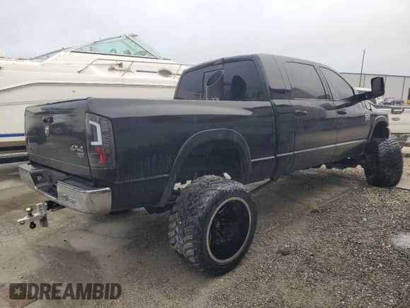 2008 Dodge RAM with VIN 3D3MX39A28G251028, listed as a Copart auction lot 42221395 with Not provided miles and Salvage title. Bid and sale history available at DreamBid. Image 3.