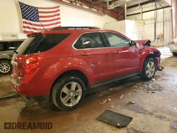 2013 Chevrolet Equinox LT z VIN 2GNFLNEK2D6327075, wystawiony jako Copart lot #64845745 z przebiegiem 155 261 mil mil oraz Czysty tytuł • Clean title. Historia ofert i sprzedaży dostępna na DreamBid. Obrazek 3.