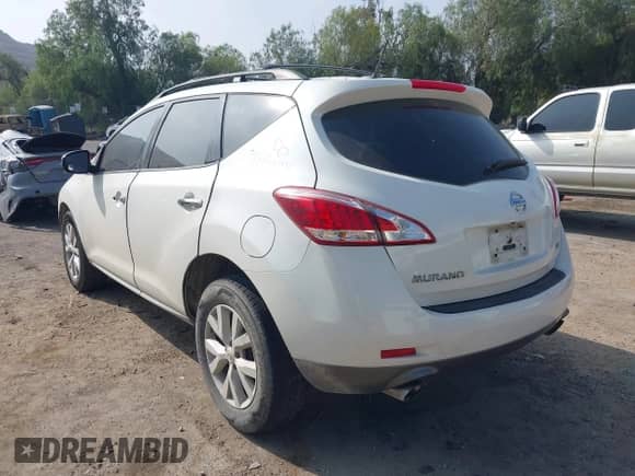 2012 Nissan Murano SL z VIN JN8AZ1MU8CW105310, wystawiony jako IAAI lot #42594335 z przebiegiem 144 234 mil mil oraz . Historia ofert i sprzedaży dostępna na DreamBid. Obrazek 3.