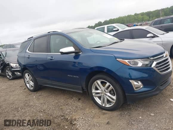 2020 Chevrolet Equinox Premier with VIN 2GNAXPEX2L6245478, listed as a IAAI auction lot 42120665 with 39,538 mi miles and . Bid and sale history available at DreamBid. Image 13.