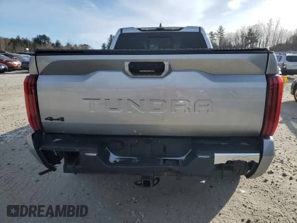 2024 Toyota Tundra SR5 with VIN 5TFLA5DA2RX141229, listed as a Copart auction lot 83214254 with 37,057 mi miles and Salvage title. Bid and sale history available at DreamBid. Image 6.
