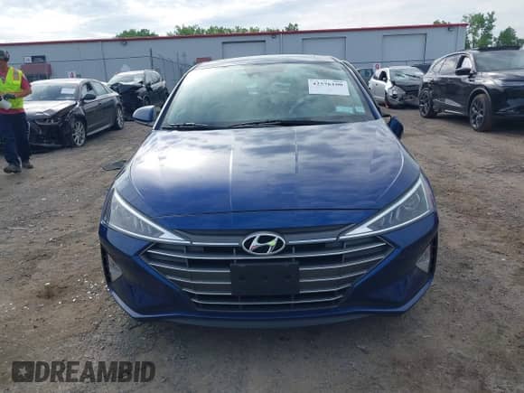 2020 Hyundai Elantra SEL with VIN 5NPD84LF8LH614674, listed as a IAAI auction lot 42576100 with 23,513 mi miles and . Bid and sale history available at DreamBid. Image 12.