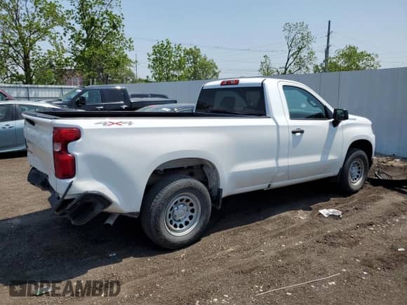 2019 Chevrolet Silverado 1500 Work Truck z VIN 3GCNYAEH5KG224012, wystawiony jako Copart lot #59937305 z przebiegiem 66 092 mil mil oraz Czysty tytuł • Clean title. Historia ofert i sprzedaży dostępna na DreamBid. Obrazek 3.