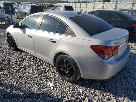 2012 Chevrolet Cruze LTZ with VIN 1G1PH5SC0C7218262, listed as a Copart auction lot 81342345 with Not provided miles and Clean title. Bid and sale history available at DreamBid. Image 2.