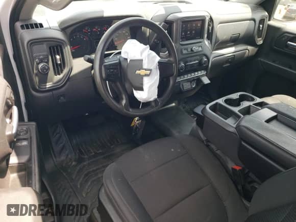 2022 Chevrolet Silverado 1500 Work Truck with VIN 3GCNWAEK8NG213091, listed as a Copart auction lot 64810505 with 91,781 mi miles and Salvage title. Bid and sale history available at DreamBid. Image 8.