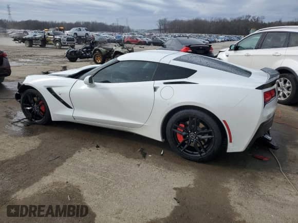 2016 Chevrolet Corvette 3LT with VIN 1G1YF2D79G5119336, listed as a Copart auction lot 40933234 with 22,446 mi miles and . Bid and sale history available at DreamBid. Image 2.