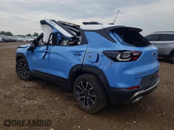 2024 Chevrolet TrailBlazer ACTIV z VIN KL79MVSL2RB051479, wystawiony jako Copart lot #63227425 z przebiegiem 1 813 mil mil oraz Szkoda całkowita • Salvage title. Historia ofert i sprzedaży dostępna na DreamBid. Obrazek 2.