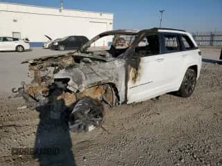 2023 Jeep Grand Cherokee Overland with VIN 1C4RJHDG0PC542556, listed as a Copart auction lot 67796965 with Not provided miles and Salvage title. Bid and sale history available at DreamBid. Image 1.