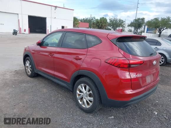 2021 Hyundai Tucson SE with VIN KM8J23A48MU402778, listed as a IAAI auction lot 43309063 with 77,634 mi miles and . Bid and sale history available at DreamBid. Image 3.