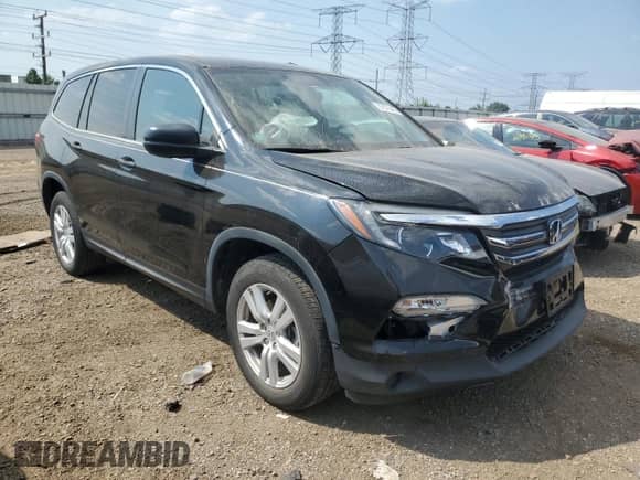 2018 Honda Pilot LX с VIN 5FNYF6H17JB058711, выставлен на аукционе Copart как лот 67575485 с пробегом 24 494 миль миль и Списание • Salvage title. История ставок и продаж доступна на DreamBid. Изображение 4.