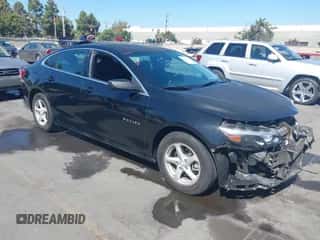 2018 Chevrolet Malibu LS z VIN 1G1ZB5ST7JF107334, wystawiony jako IAAI lot #43283535 z przebiegiem 114 636 mil mil oraz . Historia ofert i sprzedaży dostępna na DreamBid. Obrazek 1.