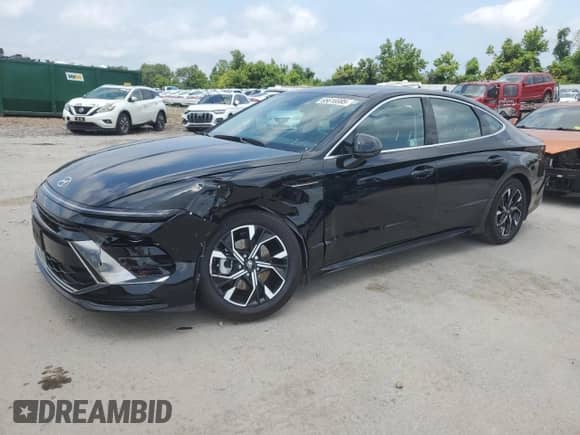 2024 Hyundai Sonata SEL z VIN KMHL64JA6RA410296, wystawiony jako Copart lot #65616995 z przebiegiem 7 342 mil mil oraz Szkoda całkowita • Salvage title. Historia ofert i sprzedaży dostępna na DreamBid. Obrazek 1.