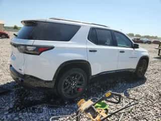 2020 Chevrolet Traverse Premier z VIN 1GNEVKKW7LJ141075, wystawiony jako Copart lot #72009425 z przebiegiem 111 854 mil mil oraz Szkoda całkowita • Salvage title. Historia ofert i sprzedaży dostępna na DreamBid. Obrazek 3.