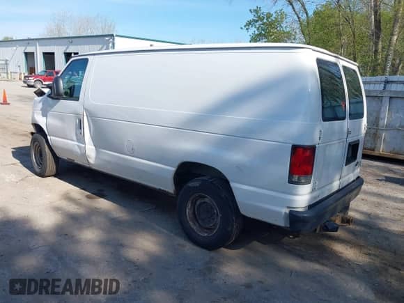 2014 Ford Econoline Cargo Commercial with VIN 1FTNE2EL7EDB02479, listed as a IAAI auction lot 42178687 with 200,019 mi miles and . Bid and sale history available at DreamBid. Image 3.