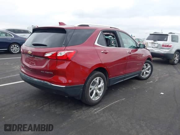 2021 Chevrolet Equinox Premier z VIN 2GNAXXEV1M6146358, wystawiony jako IAAI lot #43027285 z przebiegiem Nie podano mil oraz . Historia ofert i sprzedaży dostępna na DreamBid. Obrazek 4.