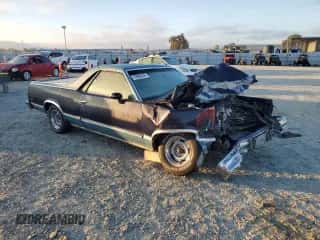 1985 Chevrolet El Camino z VIN 3GCCW80H5FS902841, wystawiony jako Copart lot #72969904 z przebiegiem 91 926 mil mil oraz Szkoda całkowita • Salvage title. Historia ofert i sprzedaży dostępna na DreamBid. Obrazek 4.