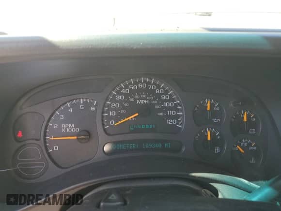 2003 GMC Sierra 1500 SLE with VIN 2GTEC19T731131936, listed as a Copart auction lot 66722825 with 189,340 mi miles and Salvage title. Bid and sale history available at DreamBid. Image 9.