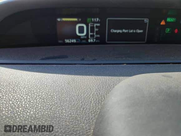 2020 Toyota Prius LE with VIN JTDKARFP5L3149408, listed as a Copart auction lot 70762595 with 56,249 mi miles and Salvage title. Bid and sale history available at DreamBid. Image 9.