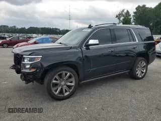 2017 Chevrolet Tahoe Premier with VIN 1GNSCCKC1HR293530, listed as a Copart auction lot 68159315 with 85,144 mi miles and Salvage title. Bid and sale history available at DreamBid. Image 1.
