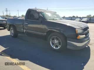 2003 Chevrolet Silverado 1500 с VIN 1GCEC14X93Z102844, выставлен на аукционе Copart как лот 80735125 с пробегом 116 322 миль миль и Списание • Salvage title. История ставок и продаж доступна на DreamBid. Изображение 4.