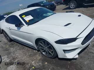 2018 Ford Mustang EcoBoost with VIN 1FA6P8TH2J5127686, listed as a IAAI auction lot 43050852 with 147,696 mi miles and . Bid and sale history available at DreamBid. Image 1.