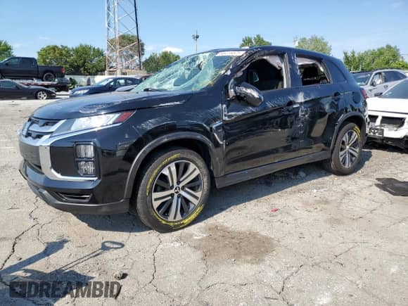 2021 Mitsubishi Outlander ES z VIN JA4ARUAU6MU030941, wystawiony jako Copart lot #68416025 z przebiegiem 86 056 mil mil oraz Szkoda całkowita • Salvage title. Historia ofert i sprzedaży dostępna na DreamBid. Obrazek 1.
