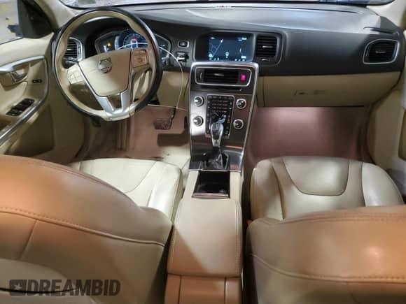 2015 Volvo S60 T5 Drive-E Premier with VIN YV126MFK9F1354636, listed as a Copart auction lot 61228855 with 143,125 mi miles and Salvage title. Bid and sale history available at DreamBid. Image 8.
