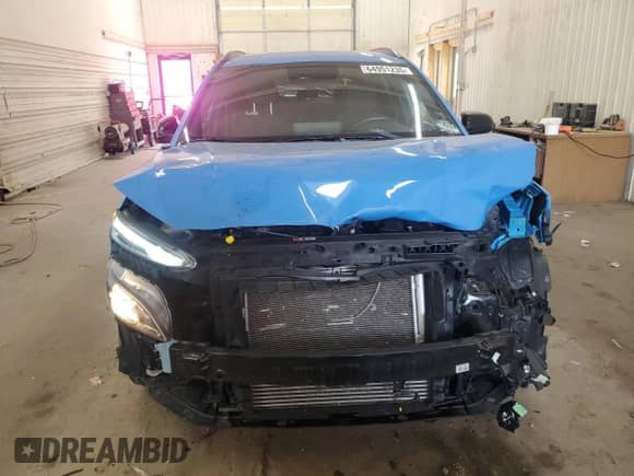 2022 Hyundai Kona N Line with VIN KM8K3CA35NU859025, listed as a Copart auction lot 64951235 with 42,269 mi miles and Salvage title. Bid and sale history available at DreamBid. Image 5.