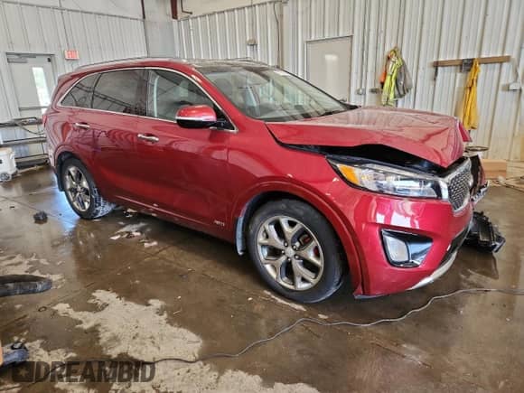 2018 Kia Sorento SX z VIN 5XYPKDA57JG353728, wystawiony jako Copart lot #71721675 z przebiegiem Nie podano mil oraz Nie do naprawy • Non repairable. Historia ofert i sprzedaży dostępna na DreamBid. Obrazek 4.