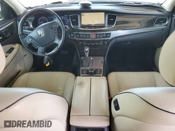 2016 Hyundai Equus Signature z VIN KMHGH4JH0GU101962, wystawiony jako Copart lot #69096865 z przebiegiem 94 655 mil mil oraz Czysty tytuł • Clean title. Historia ofert i sprzedaży dostępna na DreamBid. Obrazek 8.