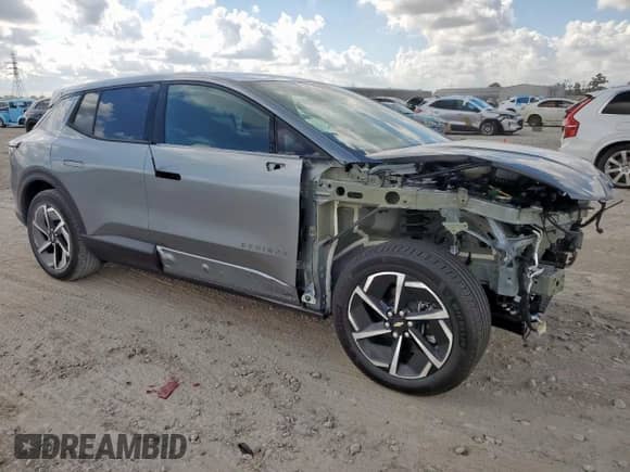 2025 Chevrolet Equinox EV LT1 w/PCY z VIN 3GN7DMRP8SS215770, wystawiony jako Copart lot #81649465 z przebiegiem 2 765 mil mil oraz Szkoda całkowita • Salvage title. Historia ofert i sprzedaży dostępna na DreamBid. Obrazek 4.