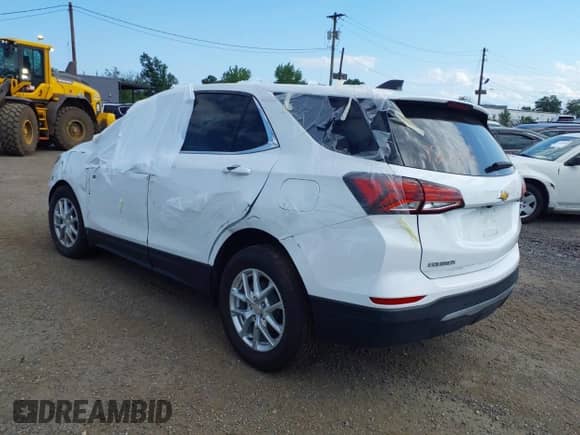 2024 Chevrolet Equinox LT с VIN 3GNAXTEG7RS215833, выставлен на аукционе IAAI как лот 42727224 с пробегом 14 684 миль миль и . История ставок и продаж доступна на DreamBid. Изображение 3.