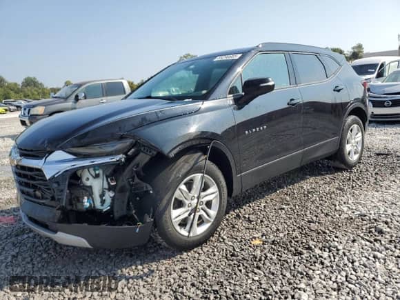 2021 Chevrolet Blazer LT z VIN 3GNKBBRA0MS501406, wystawiony jako Copart lot #69290665 z przebiegiem 76 210 mil mil oraz Szkoda całkowita • Salvage title. Historia ofert i sprzedaży dostępna na DreamBid. Obrazek 1.