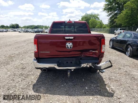 2020 Ram 1500 Lone Star z VIN 1C6SRFFT2LN131724, wystawiony jako Copart lot #62171985 z przebiegiem 71 202 mil mil oraz Szkoda całkowita • Salvage title. Historia ofert i sprzedaży dostępna na DreamBid. Obrazek 6.