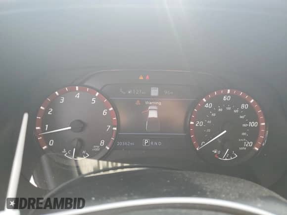 2024 Nissan Frontier SV with VIN 1N6ED1EJ4RN611843, listed as a Copart auction lot 71734955 with 20,362 mi miles and Salvage title. Bid and sale history available at DreamBid. Image 9.