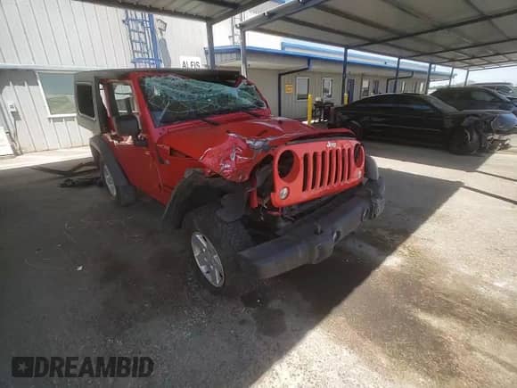 2018 Jeep Wrangler Sport S with VIN 1C4GJWAG5JL916117, listed as a Copart auction lot 62338795 with Not provided miles and Salvage title. Bid and sale history available at DreamBid. Image 14.