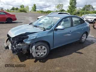 2008 Hyundai Elantra GLS with VIN KMHDU45D18U405275, listed as a Copart auction lot 70003485 with 94,460 mi miles and Salvage title. Bid and sale history available at DreamBid. Image 1.