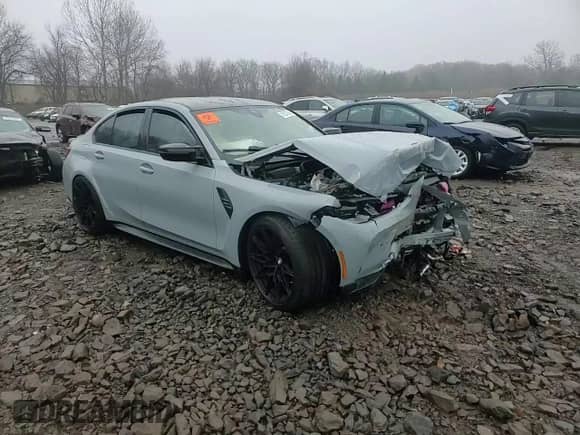 2021 BMW M3 с VIN WBS53AY07MFL51653, выставлен на аукционе Copart как лот 42637685 с пробегом Не указан миль и Списание • Salvage title. История ставок и продаж доступна на DreamBid. Изображение 11.