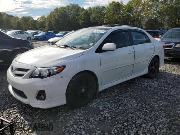2011 Toyota Corolla L with VIN 2T1BU4EE2BC690514, listed as a Copart auction lot 84244745 with 100,329 mi miles and Clean title. Bid and sale history available at DreamBid. Image 1.