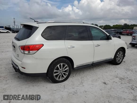 2016 Nissan Pathfinder Platinum with VIN 5N1AR2MM7GC647440, listed as a Copart auction lot 66742085 with 79,978 mi miles and Clean title. Bid and sale history available at DreamBid. Image 3.