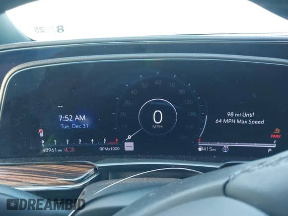 2023 Cadillac Escalade ESV с VIN 1GYS4JKT6PR437849, выставлен на аукционе IAAI как лот 41176642 с пробегом 48 961 миль миль и . История ставок и продаж доступна на DreamBid. Изображение 7.