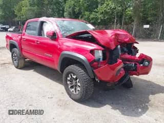 2017 Toyota Tacoma SR5 with VIN 3TMCZ5ANXHM118561, listed as a IAAI auction lot 43051738 with 76,645 mi miles and . Bid and sale history available at DreamBid. Image 1.