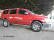 2005 Dodge Durango SXT with VIN 1D4HD38K25F585086, listed as a Copart auction lot 89017805 with 195,929 mi miles and Salvage title. Bid and sale history available at DreamBid. Image 4.