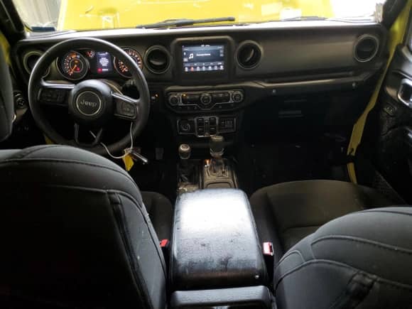 2023 Jeep Wrangler Willys with VIN 1C4HJXDG0PW653712, listed as a Copart auction lot 58603245 with 66,598 mi miles and Salvage title. Bid and sale history available at DreamBid. Image 8.